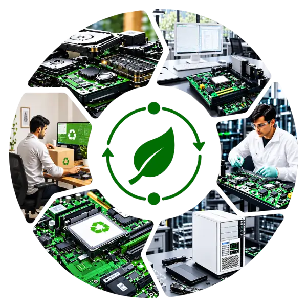 Electronics Lifecycle Visual Donut